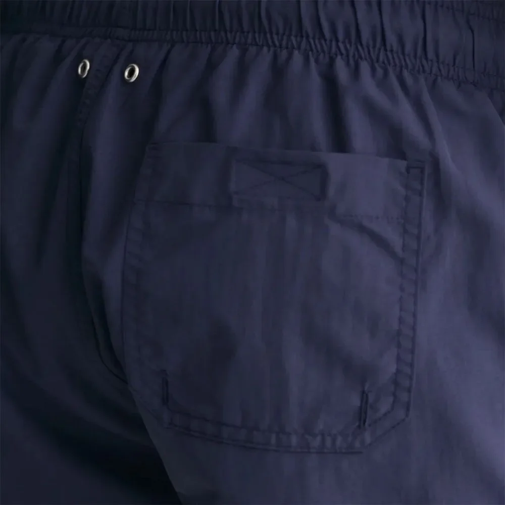 GANT Men's Swim Shorts 5XL  Mesh Insert Solid Color Marine Blue Classic Fit New